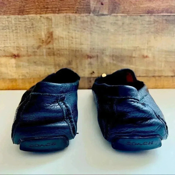 Coach Leather Arlene Turnlock Driver Moccasins - Picture 9 of 10